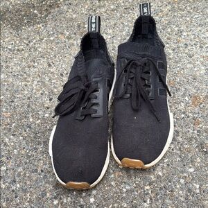 Adidas Black and White Men's Sneakers